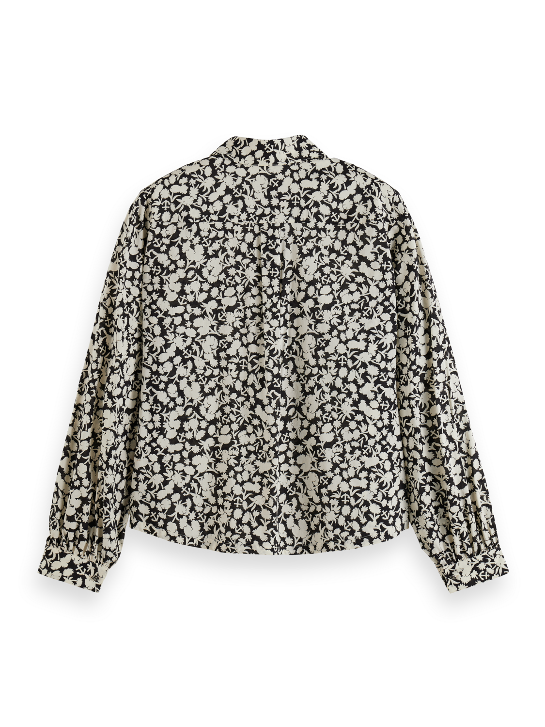 BALLON SHIRT ANCHOR FLORAL