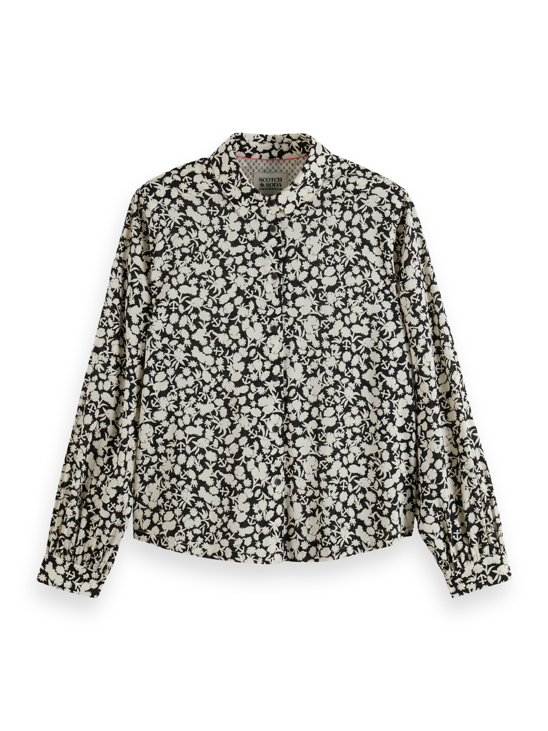 BALLON SHIRT ANCHOR FLORAL