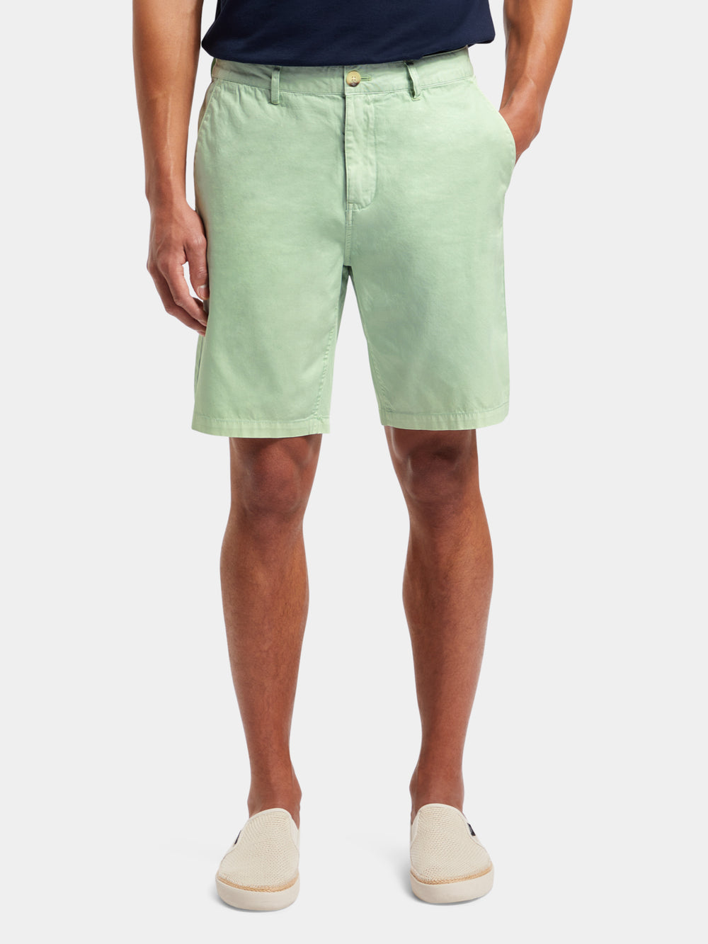 STUART GARMENT DYED SHORT SEAFOAM