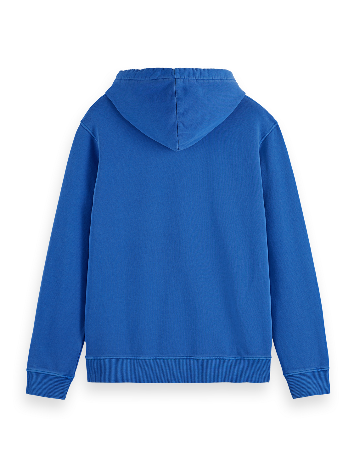 GARMENT DYE LOGO HOODIE BOAT BLUE