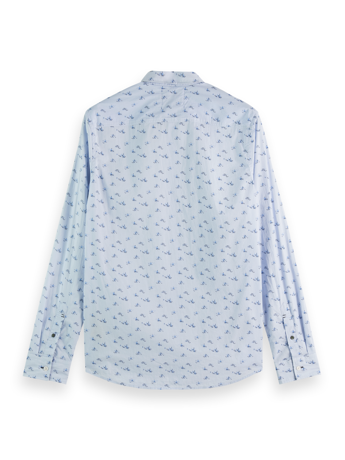 DITSY NAVAL FLAG SHIRT LIGHT BLUE