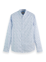 DITSY NAVAL FLAG SHIRT LIGHT BLUE