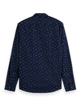 DITSY SAILBOAT SHIRT NAVY