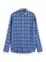 DOUBLE FACE SHIRT BLUE CHECK