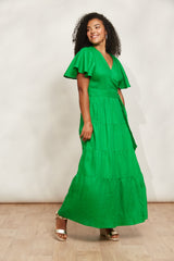 HALCYON MAXI DRESS EMERALD