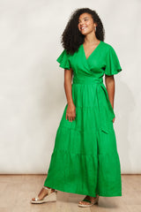 HALCYON MAXI DRESS EMERALD