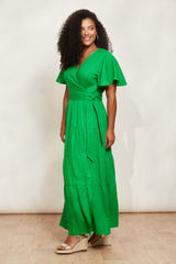 HALCYON MAXI DRESS EMERALD