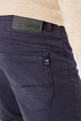 ROCKO 695 DENIM SHORT DARK BLUE