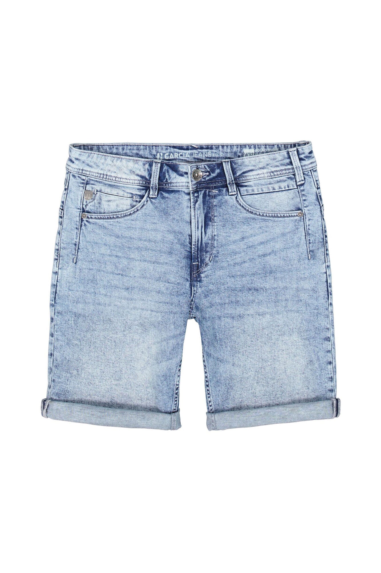 ROCKO 695 DENIM SHORT BLEACHED