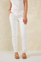 DALTON DENIM PANT WHITE