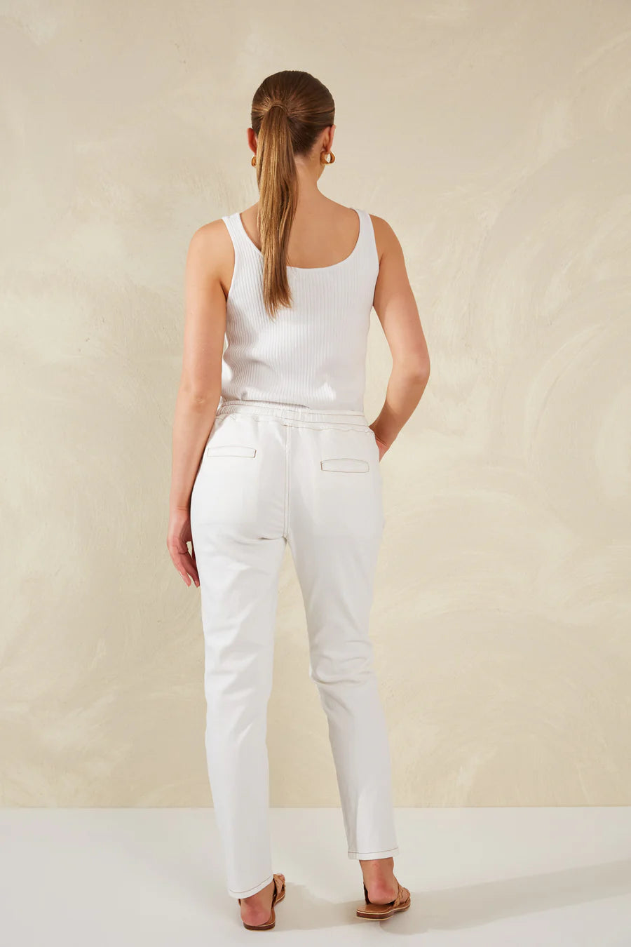 DALTON DENIM PANT WHITE