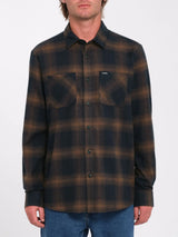 NETASTONE FLANNEL SHIRT DARK EARTH