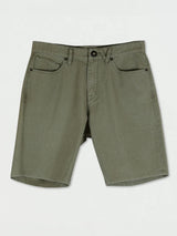 MODOWN CANVAS 5 POCKET SHORT ARMY GREEN COMBO