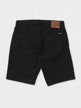 MODOWN CANVAS 5 POCKET SHORT BLACK