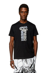 T-DIEGOR K68 T-SHIRT BLACK