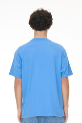 BLOCK TEE 220 BOX OUT / SHORE BLUE