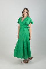 HALCYON MAXI DRESS EMERALD