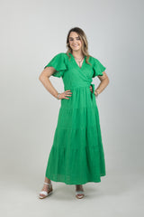 HALCYON MAXI DRESS EMERALD