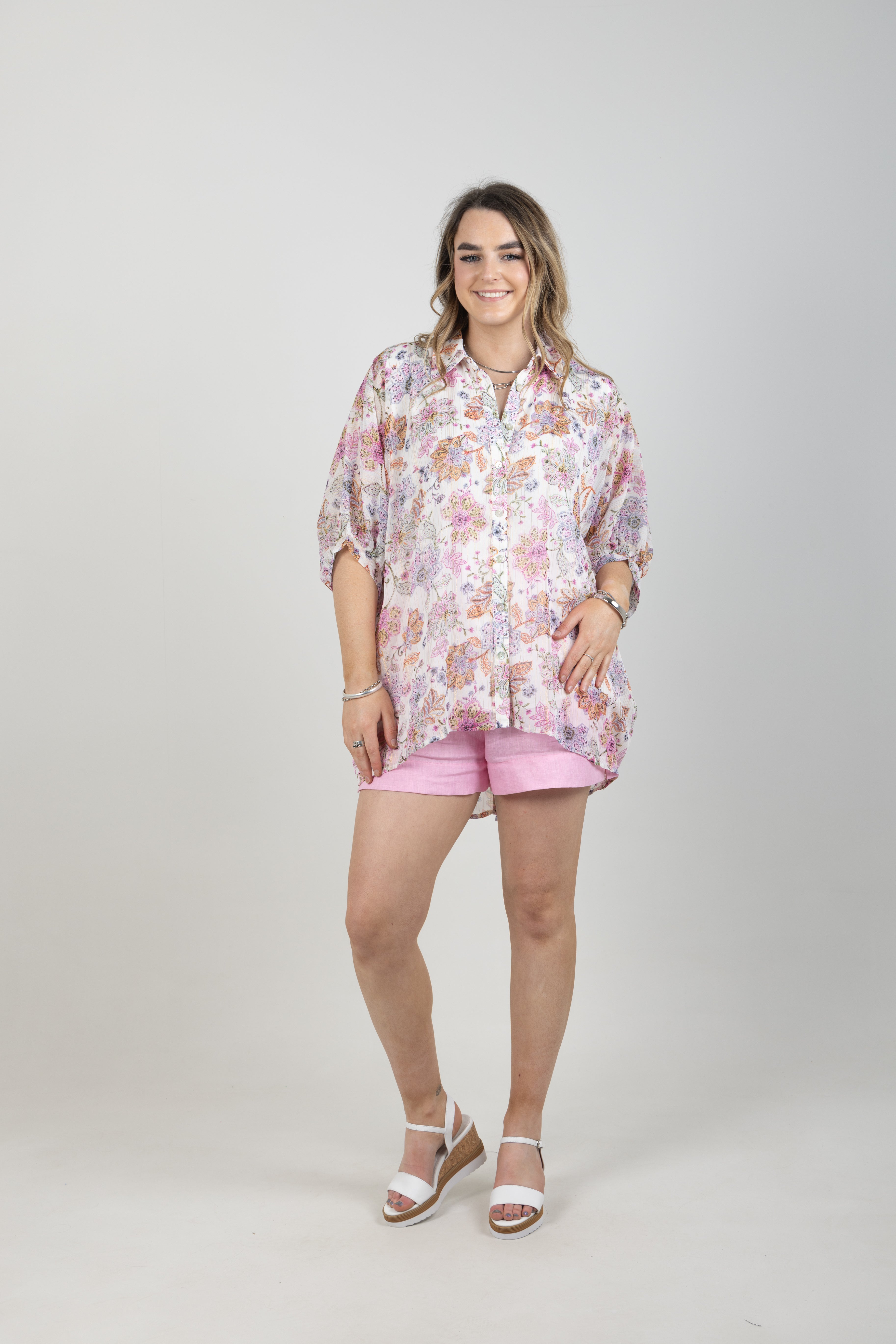 SERENO RELAXED SHIRT PAISLEY