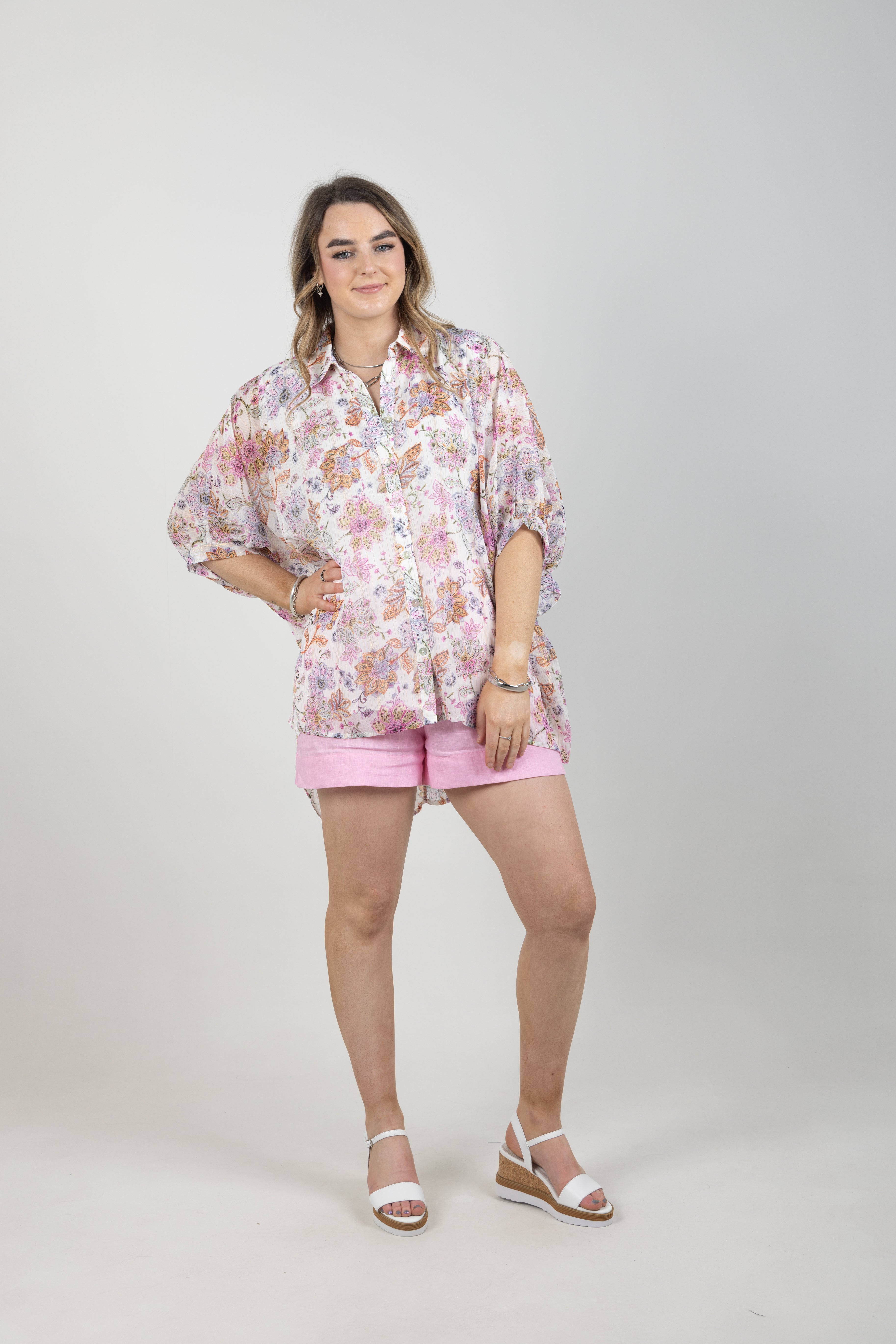 SERENO RELAXED SHIRT PAISLEY