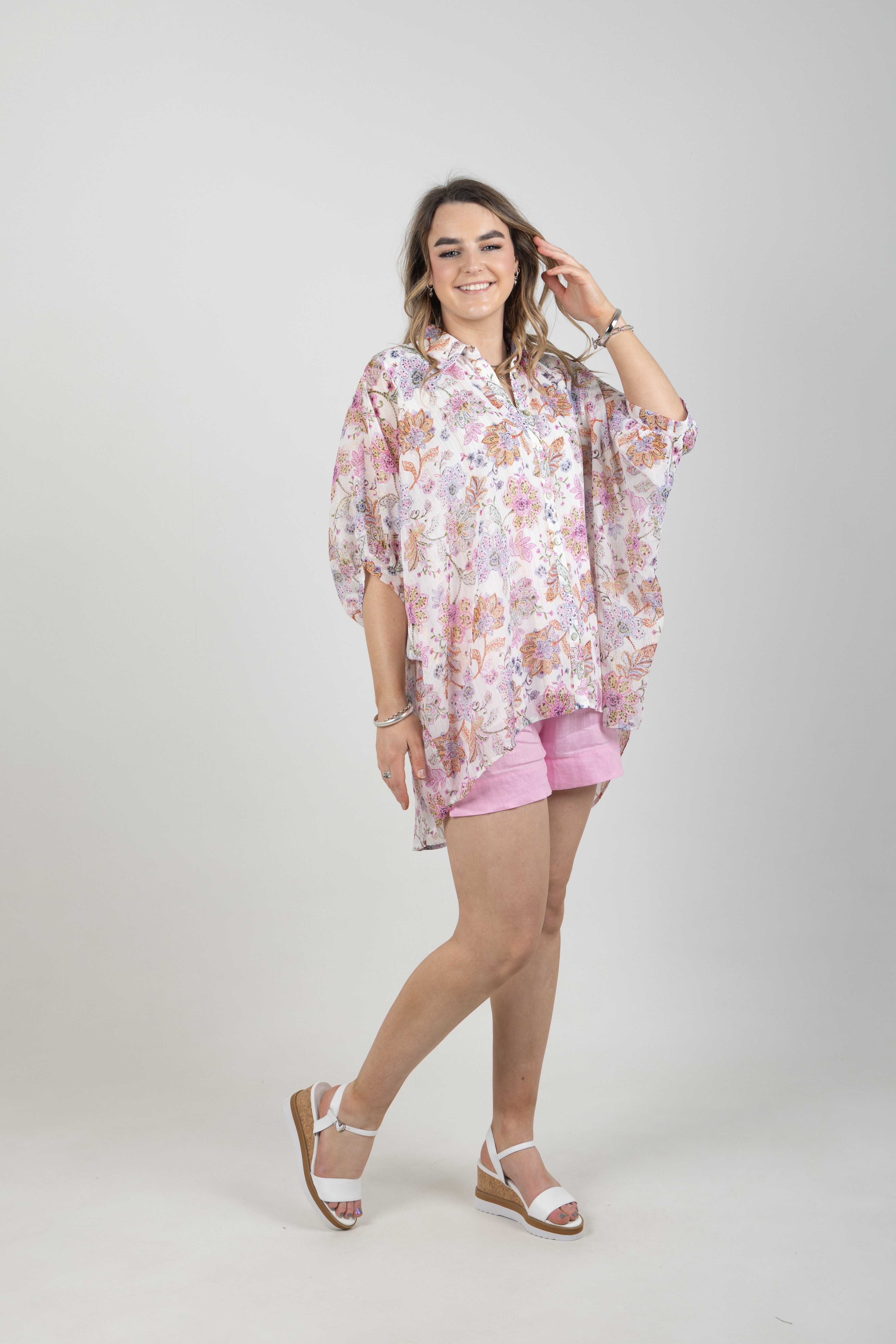 SERENO RELAXED SHIRT PAISLEY