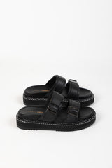 GIMLET SANDAL BLACK LEATHER