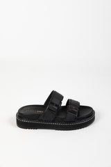 GIMLET SANDAL BLACK LEATHER