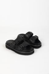 GIMLET SANDAL BLACK LEATHER