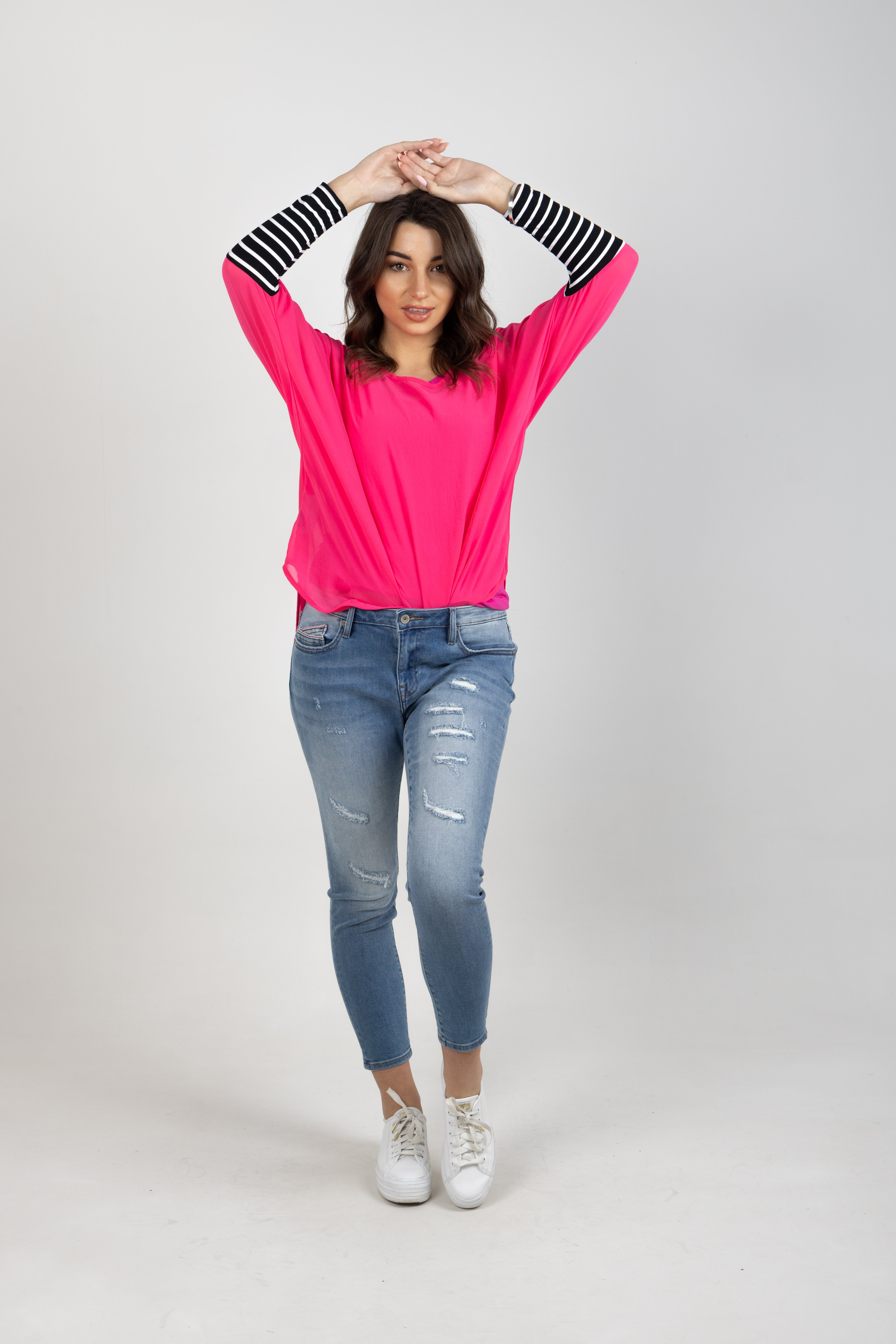 LUCY TOP FLAMINGO