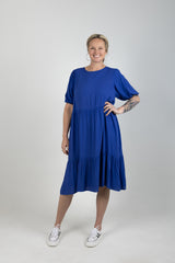 ZANZIBAR TIERED MAXI COBALT