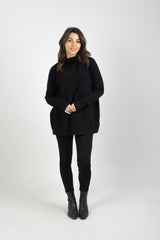 HORIZON RELAXED JUMPER ONYX