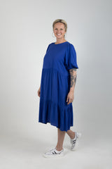 ZANZIBAR TIERED MAXI COBALT