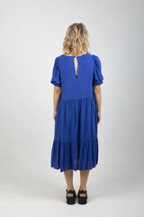 ZANZIBAR TIERED MAXI COBALT