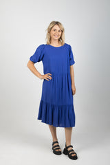 ZANZIBAR TIERED MAXI COBALT