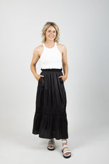 STAPLE SKIRT EBONY