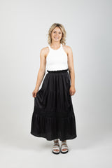 STAPLE SKIRT EBONY