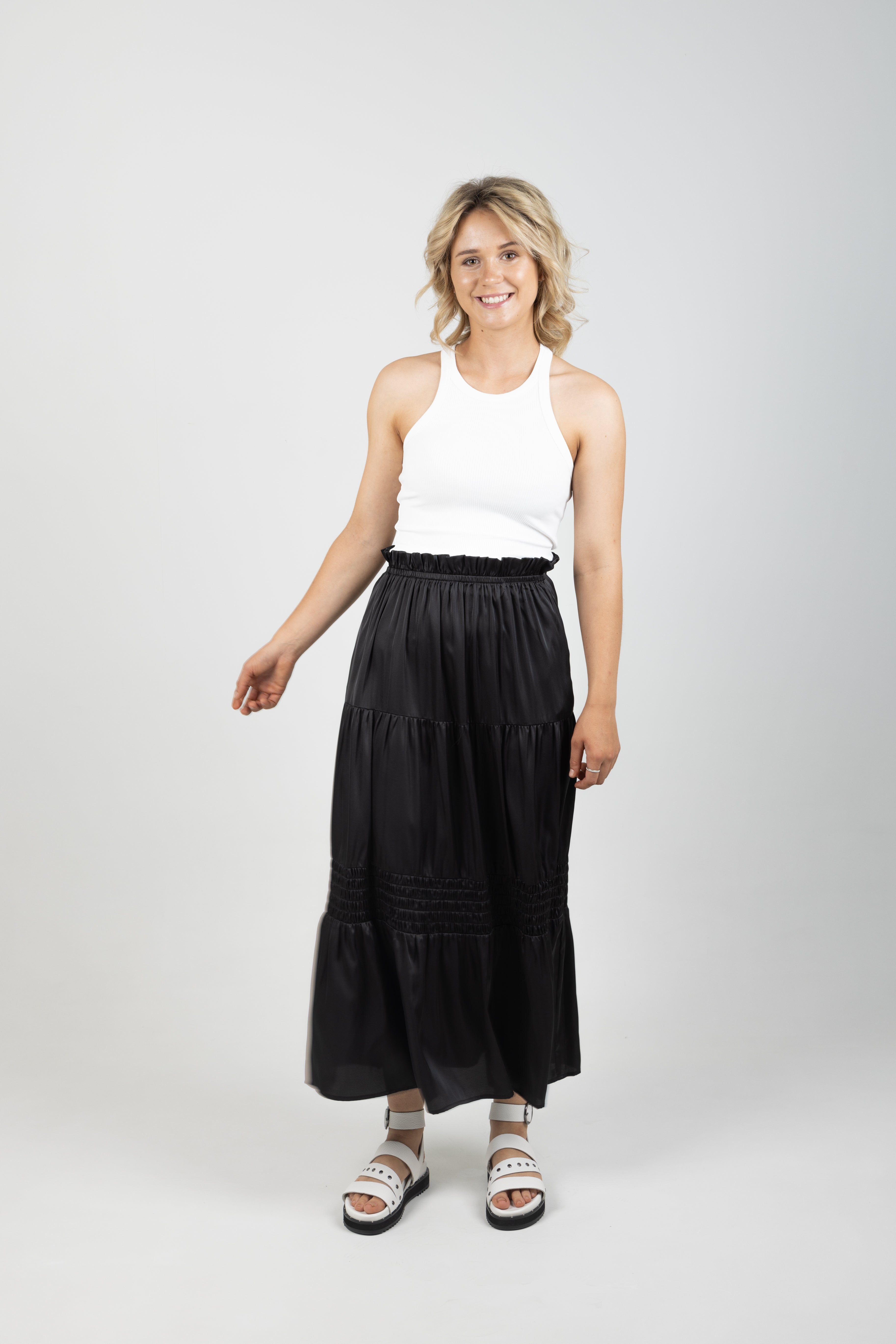 STAPLE SKIRT EBONY