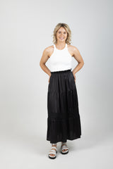 STAPLE SKIRT EBONY