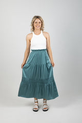 STAPLE SKIRT PETROL