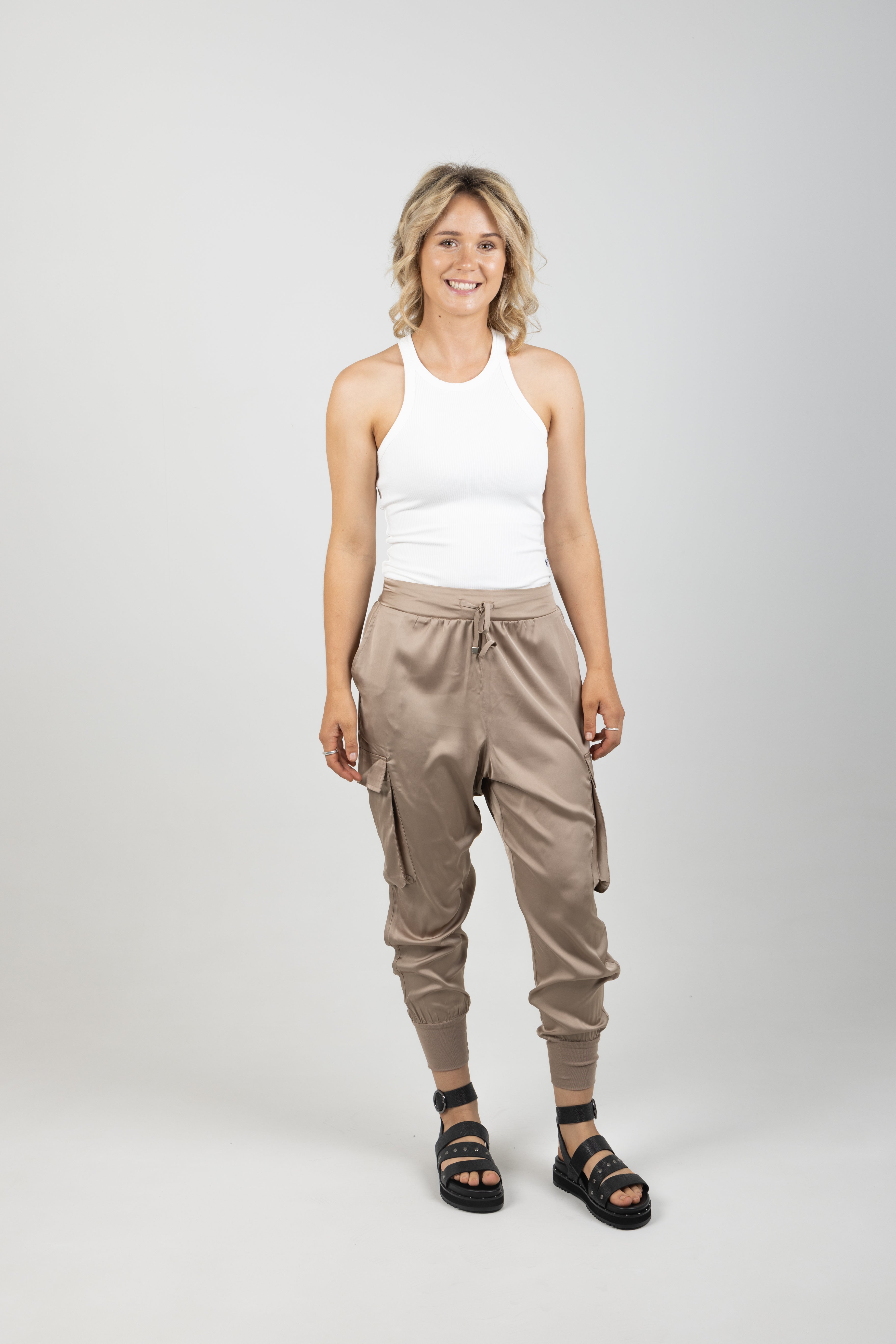 STAPLE PANT TAUPE