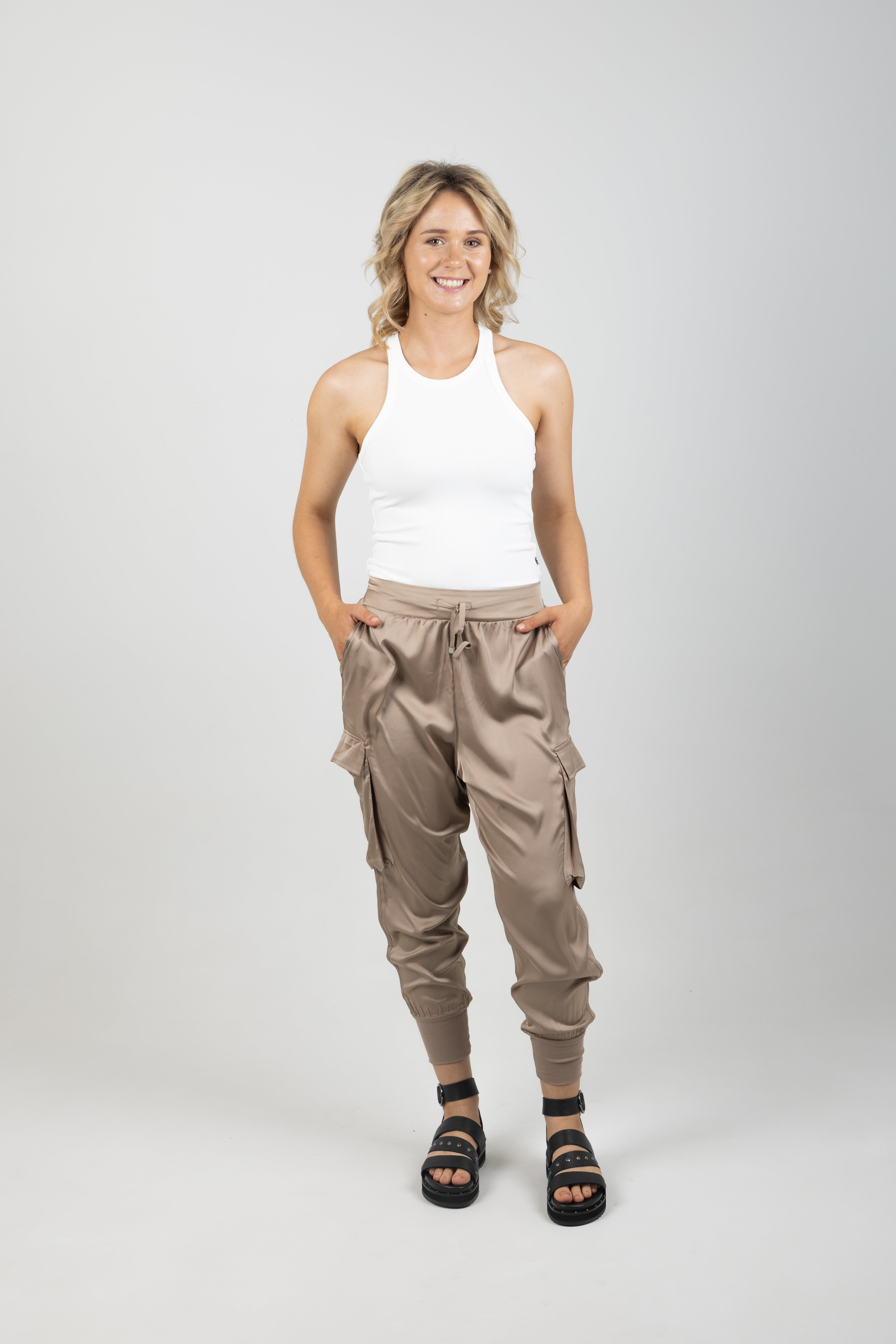 STAPLE PANT TAUPE