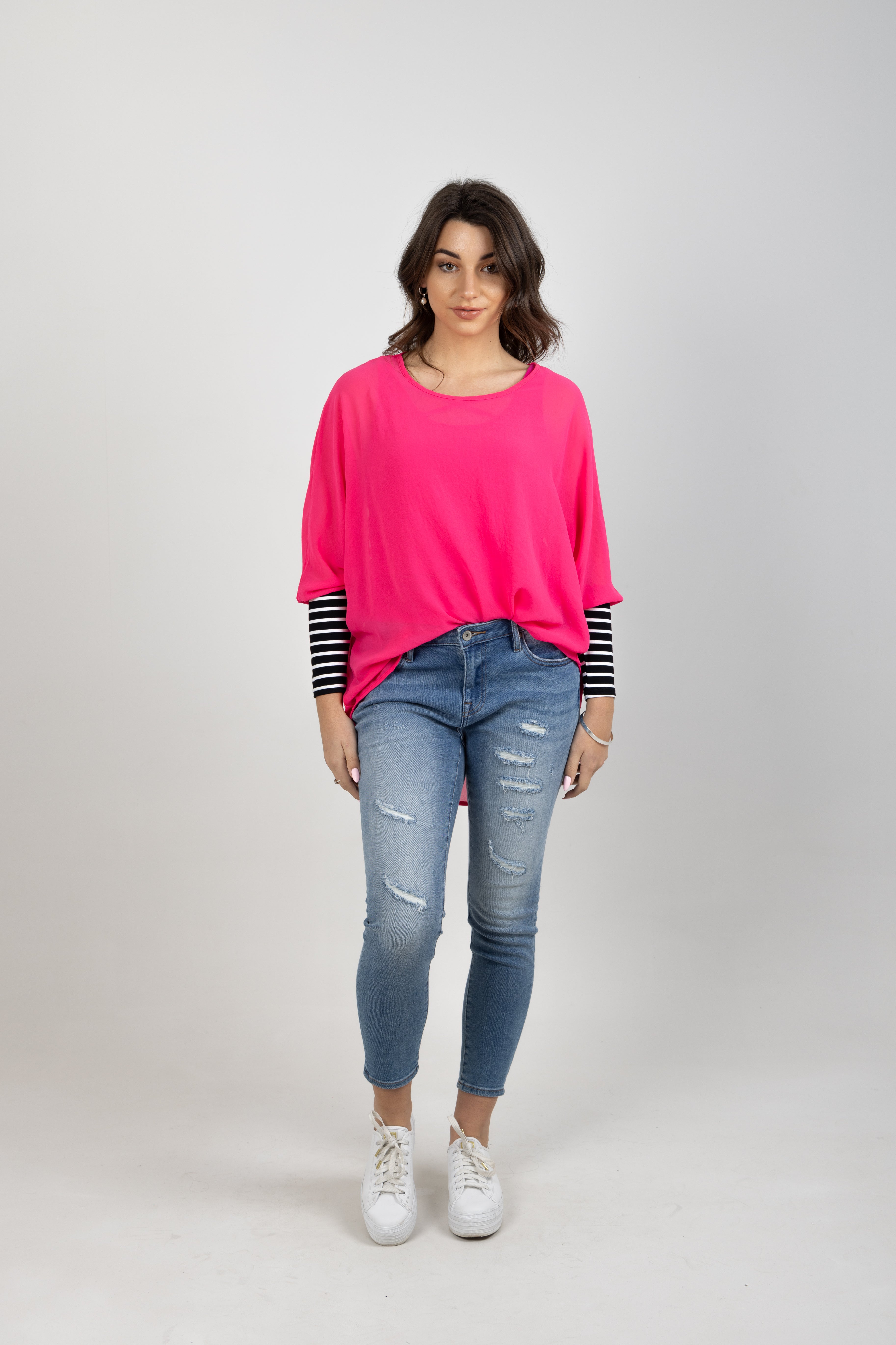 LUCY TOP FLAMINGO