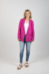 STAPLE NAMA BLAZER MAGENTA