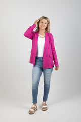 STAPLE NAMA BLAZER MAGENTA