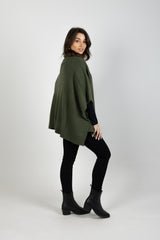 NAWI PONCHO OLIVE