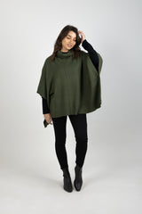 NAWI PONCHO OLIVE