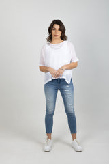 GRACE TEE WHITE