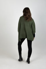 NAWI PONCHO OLIVE