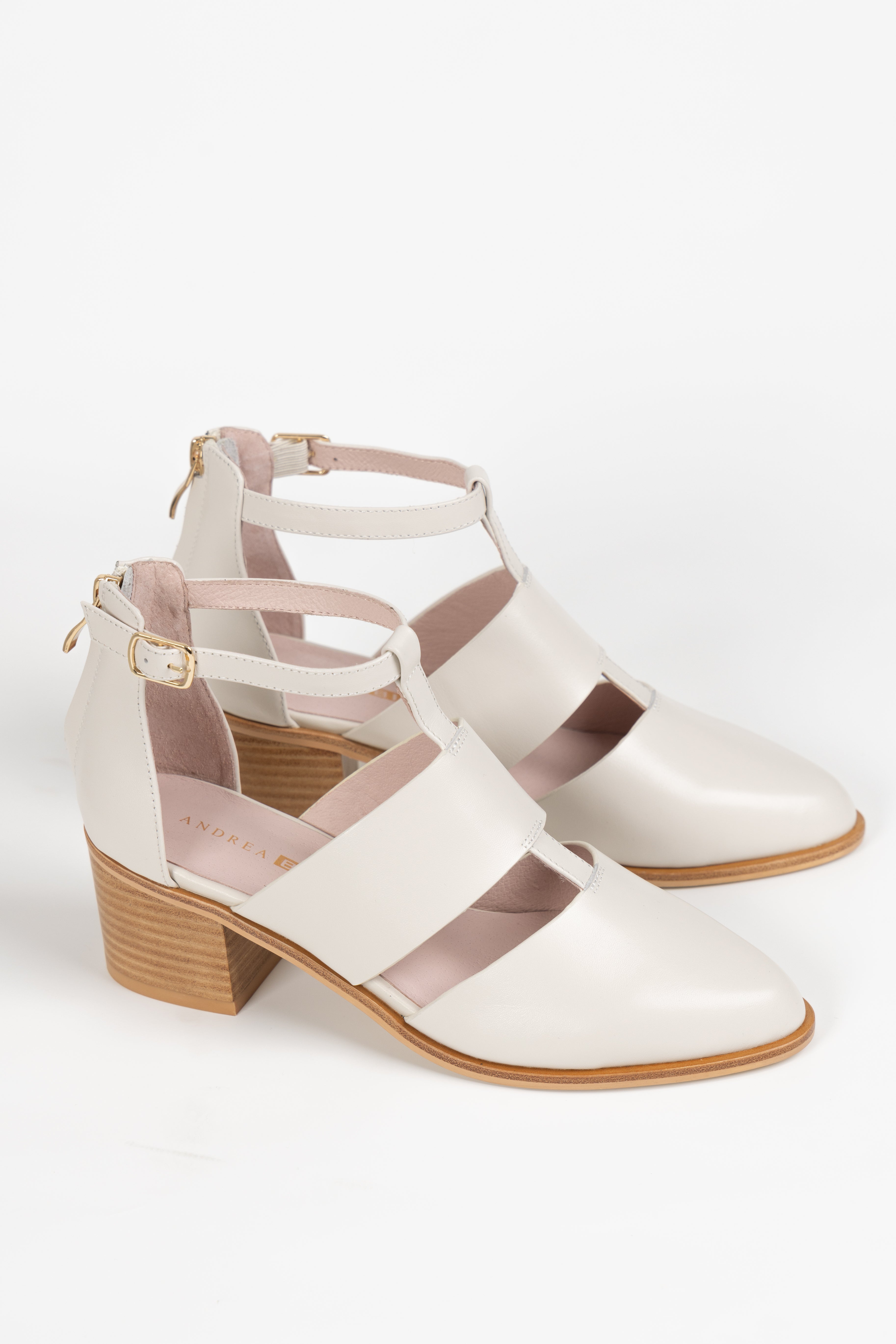 EMBER HEEL ALMOND LEATHER