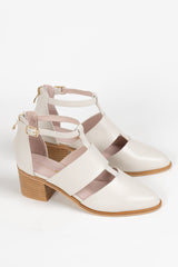 EMBER HEEL ALMOND LEATHER